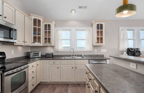 Sea Scape House | Kitty Hawk Vacation Home with Pool, Sleeps 10