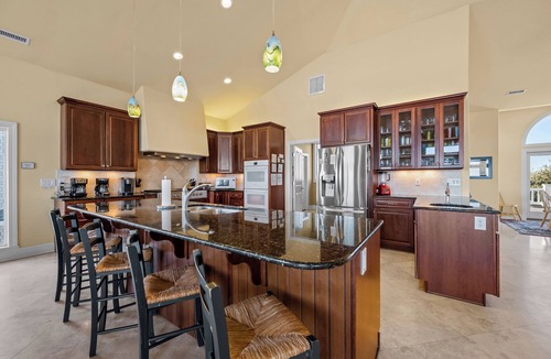 Ocean Sound Village House | La Grande Dame - Oceanfront 8BR, Private Pool, Elevator, Game Room + Theater
