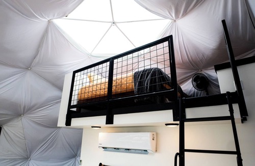 Cedar Bluff Resort | Lake Front Geodesic Dome: Hot Tub, TV, & Lake Views