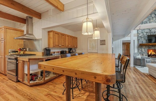 Tiger House | Lakefront 4BR, 4.5BA retreat with boathouse, fire pit, and serene Lake Burton views.