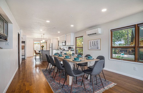 Decatur House | Lakefront A-Frame: Private Beach, Fire Pit, Kayaks, Paddleboards, & Boat Slip