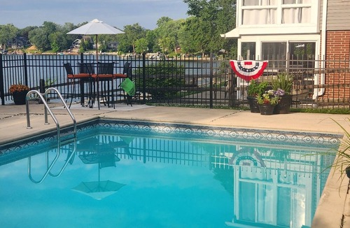 Lake Shangrila House | Lakefront home with in-ground pool and lake access -3 bedrooms