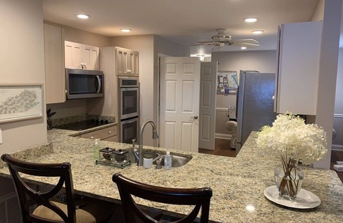 Benton Condo | Lakefront Kentucky Lake Condo Pool Boat Parking Sleeps 8 Big Bear Resort