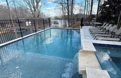 Westport House | Lakefront Luxury Fun 6BR w/Pool & Spa, Private Dock, Game Room, Outdoor Living