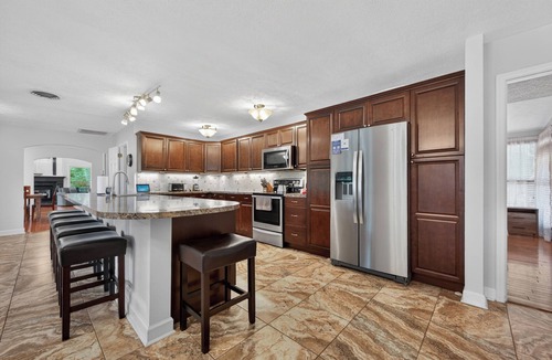 Pulaski House | Lakefront retreat with private dock, lake views, spacious decks, pool table, and sun room!