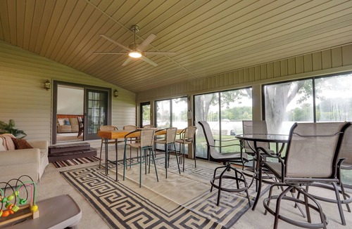 St. Marys House | Lakefront St Marys Getaway w/Boat Dock + Fire Pit