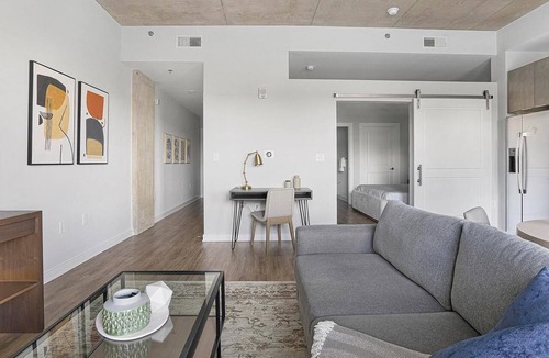 Downtown Apartment | Landing | Incredible 1BD, Courtyard, Yoga Studio