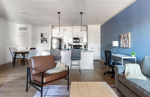 Asheville Apartment | Landing | Modern 1BD, Gym, Clubhouse