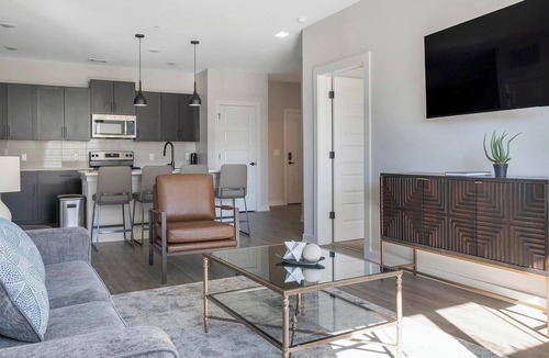 Sugar Hill Apartment | Landing | Modern 2BD, Gym, Yoga Studio