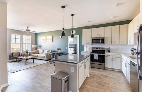 Kenton Apartment | Landing | Modern 2BD, Pool, Yoga Studio