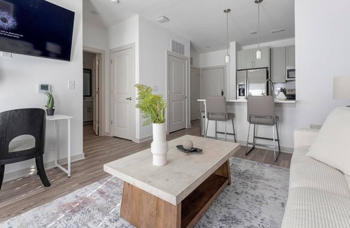 Longs Apartment | Landing | Stunning 1BD, Pool, Gym