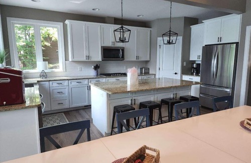 Big Creek House | Large Lakefront home w/Private Dock in Big Creek, beautiful views!