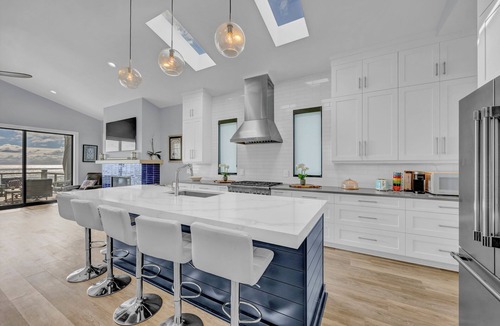 Wrightsville Beach House | Luxe Blue ~ Stunning Oceanfront Retreat Steps from Beach, Hot Tub, Rec Room