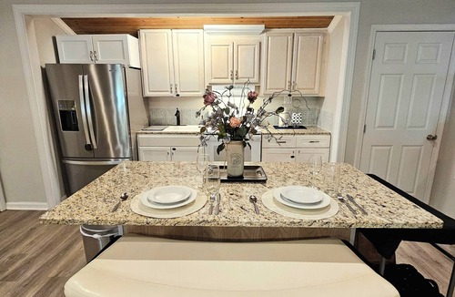 Appling Apartment | Luxe Studio Vaulted Ceilings-Private Entry-Parking