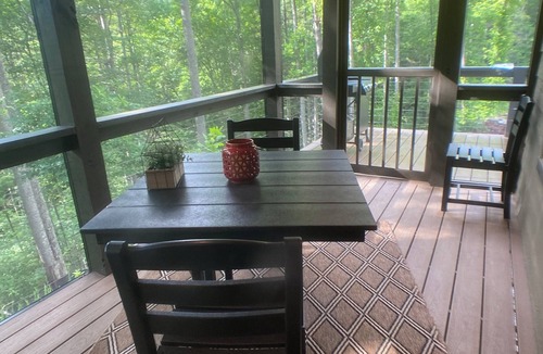 Bryson City Cabin | Luxury cabin at an affordable price with waterfall!