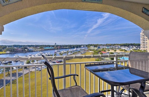 North Myrtle Beach Apartment | Luxury Condo with Views in North Myrtle Beach!