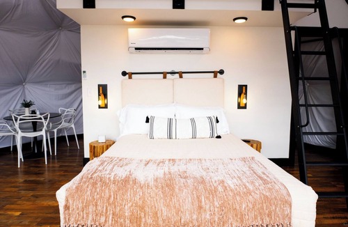 Cedar Bluff Resort | Luxury Geodesic Dome: Hot Tub, TV, & Lake Views