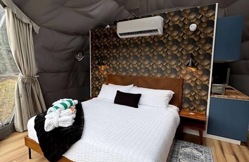 Balsam Grove Cabin | Luxury Wellness Dome with Private Sauna, Hot Tub & Cold Plunge Near Pisgah National Forest | Balsam Grove, North Carolina