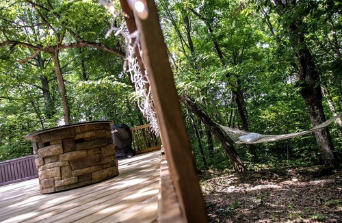 Park Hills Cabin | Magical Tipi Rental Perfect for a Glamping Getaway in the Missouri Ozarks