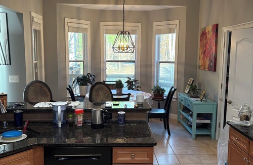 Braselton House | Main level, wheelchair friendly, bedroom and much more … enjoy, you deserve it!