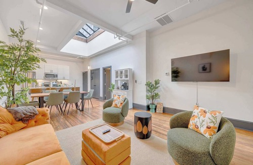 Roanoke Apartment | Marigold Loft - Sunlit Luxury Near Shops & Eats