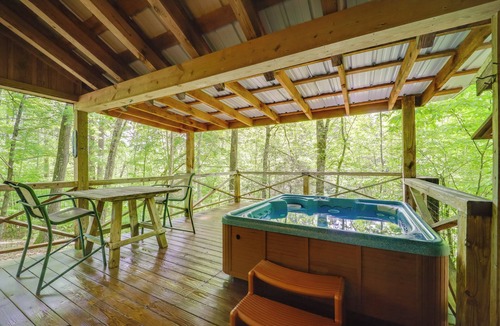 Vein Mountain Apartment | Marion Cabin on 92 Acres w/Hot Tub & Trails