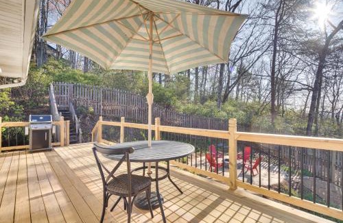 Mills River House | Mills River Hideaway with Front Porch and Mtn Views!