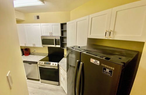 Wilmington Condo | Modern 2-Bedroom Apartment with Private Pool and Balcony in Wilmington