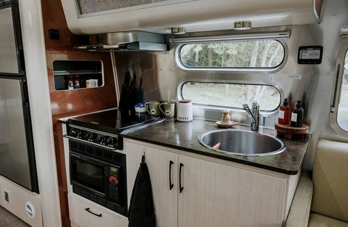 Flag Pond House | Modern Airstream Perfect for Couples Getaway in Erwin, Tennessee