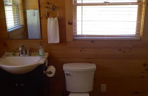 Purlear Cabin | Modern and Romantic Cabin Rental for Couples near Cascade Falls, North Carolina