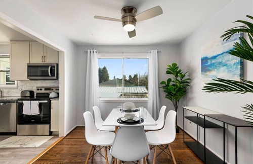 Green Valley House | Modern Bungalow with Game Room, Fire Pit & Grill