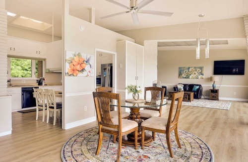 Copperhill House | Mountain View + Fire Pit: Modern Copperhill Home