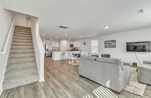 Rocky Mount House | NEW! 5BR Retreat with Garage Parking