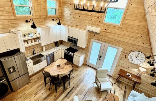 Cub Run Cabin | New Modern A-Frame Near Mammoth Cave National Park with Nolin Lake Views!