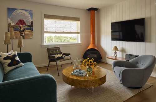Rodanthe Hotel | NEW Wellness Focused Adult Only Boutique Hotel - Corner Suite w Gas Fireplace