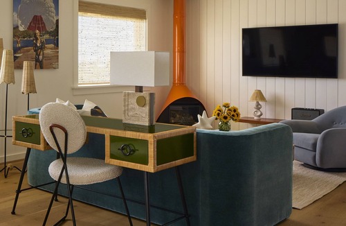 Rodanthe Hotel | NEW Wellness Focused Adult Only Boutique Hotel - Corner Suite w Gas Fireplace