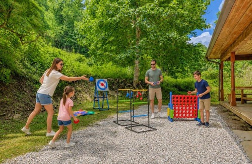 Bryson City House | Newly Renovated Log Cabin, Hot Tub, Roaring Creek