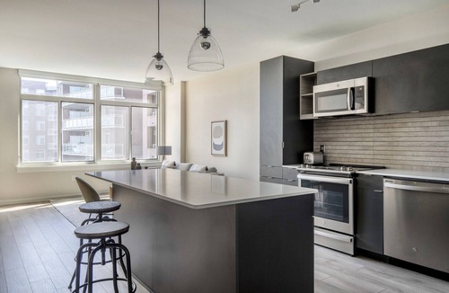 Crystal City Apartment | Nice Potomac Yard 1BR w/Courtyard & Gym, nr Airport, by Blueground