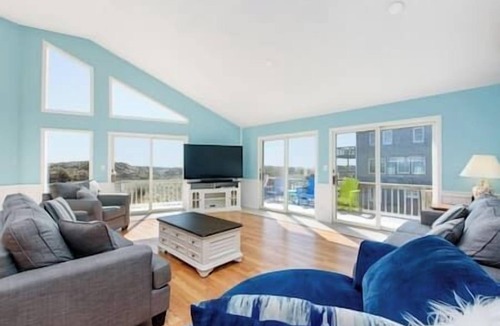 Waves House | OBX Pool Beachfront Hot Tub 5Bed Volleyball Arcade