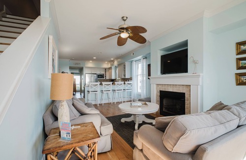 North Carolina Coast House | Ocean & Canal Views- POOL- Sleeps 13-Beach Access Across the Street!