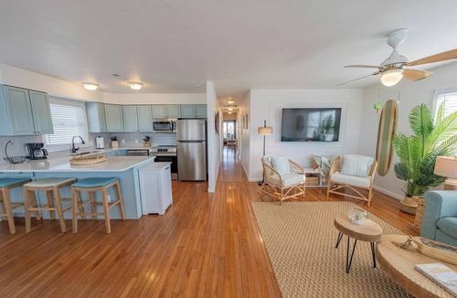 Southern Shores Cottage | Ocean Views, Game Room, Pool/HT, Pets + EV Charger