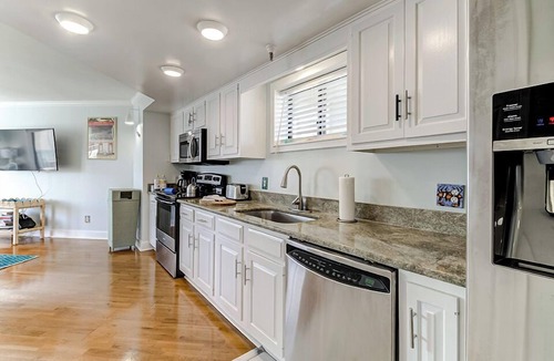 Wrightsville Beach Condo | Ocean Views, Balcony, Pool, STEPS to Beach Restaurants Shops