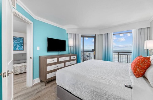 Myrtle Beach House | Oceanfront 3BR King Suite with Views Sleeps 8