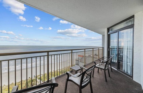 Myrtle Beach House | Oceanfront 3BR King Suite with Views Sleeps 8