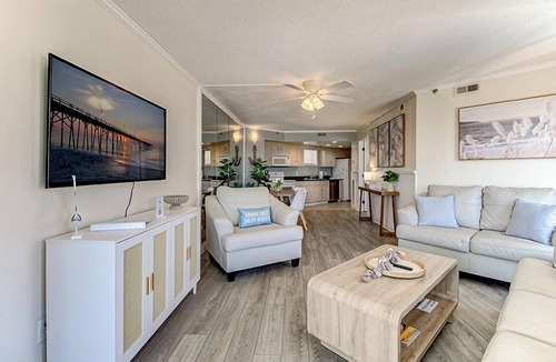 Wrightsville Beach Condo | Oceanfront Balcony Views, Pool, STEPS to Beach Restaurants Shops