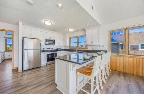 Salvo House | Oceanfront Dog Friendly Home with Private Pool, Hot Tub, Game Room, Basketball