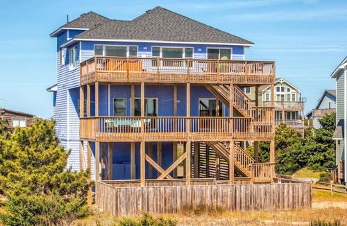 Waves House | Oceanfront, Dog Friendly Home with Private Pool, Hot Tub, Game Room, and More!