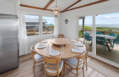 Avon House | Oceanfront Dog Friendly Home in Avon w/Saltwater Pool, Hot Tub, and Game Room