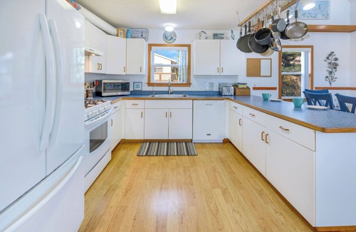 Avon House | Oceanview Dog Friendly Home in Avon w/Hot Tub, Game Room, Basketball, Smart TVs