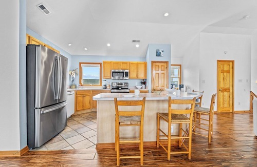 Waves House | Oceanview Paradise in Waves w/Saltwater Pool, Hot Tub, Tiki Bar, and Game Room